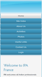 Mobile Screenshot of ipafrance.com